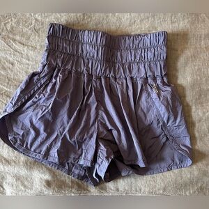 FP Movement by Free People High Waist Lavender Shorts